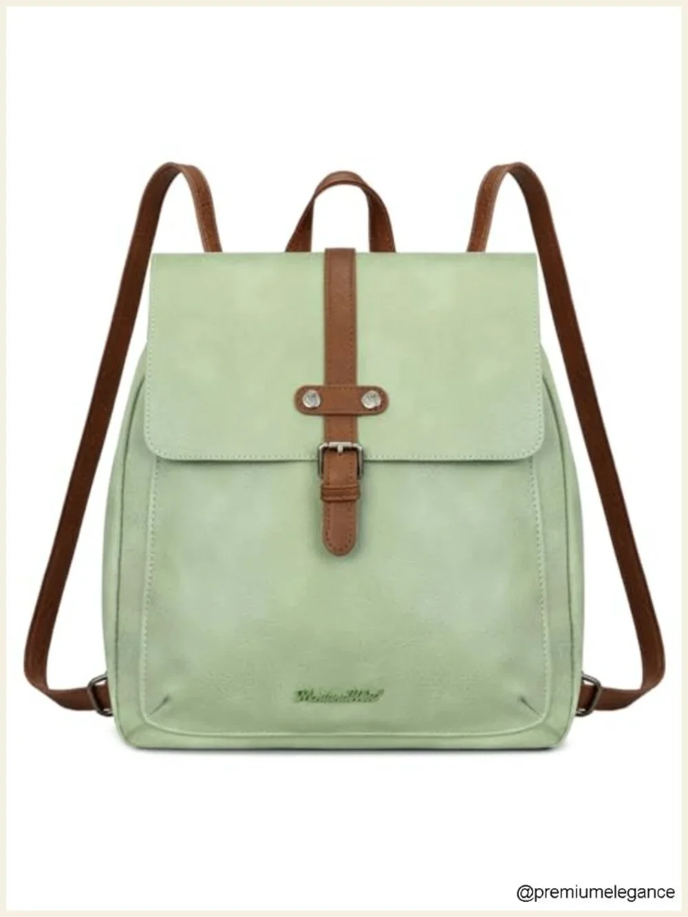 Faux Leather Convertible Backpack Purse for Women Casual Daypack Travel Work